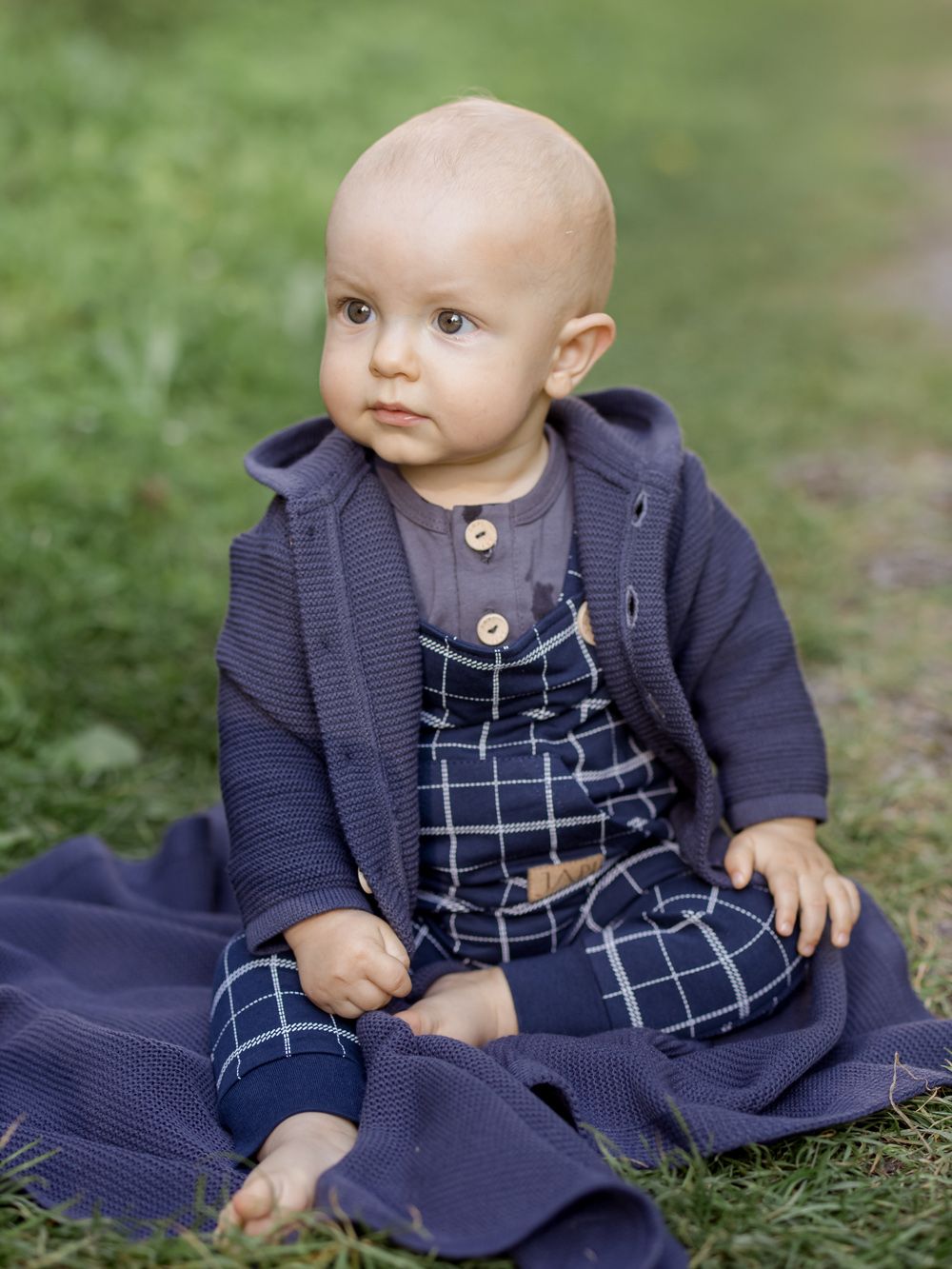JAPITEX Baby sweater with pockets ELEGANT