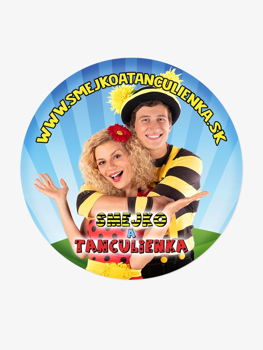 Badge Smejko and Tanculienka