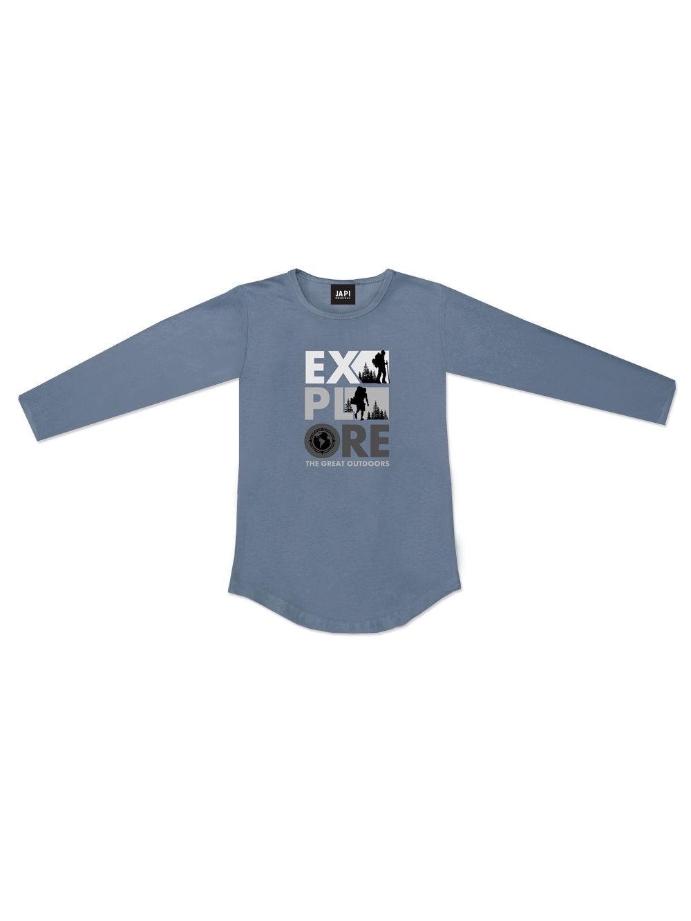 Boys' EXPLORER long-sleeved t-shirt