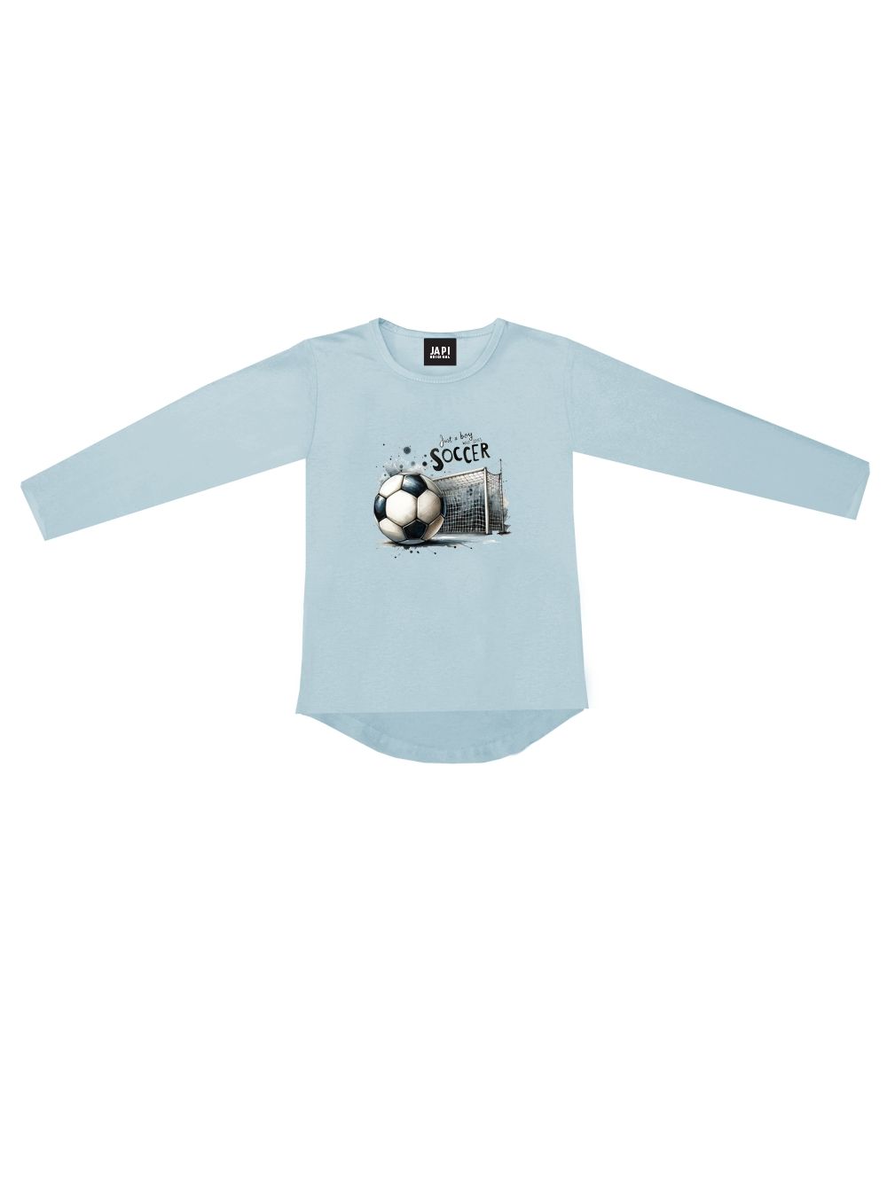 Boys' long-sleeved SCORE T-shirt
