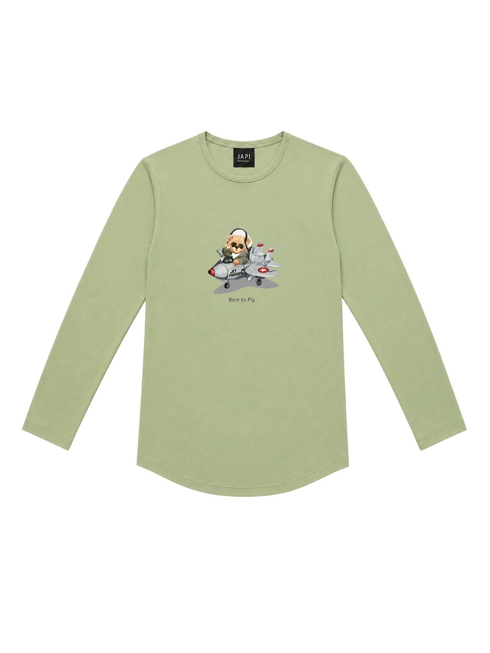 Boys' long-sleeved T-shirt BORN TO FLY