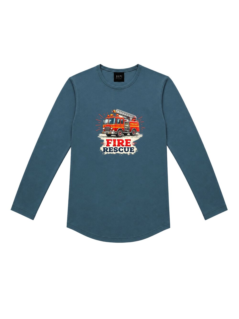 Boys' long-sleeved T-shirt  FIRE RESCUE