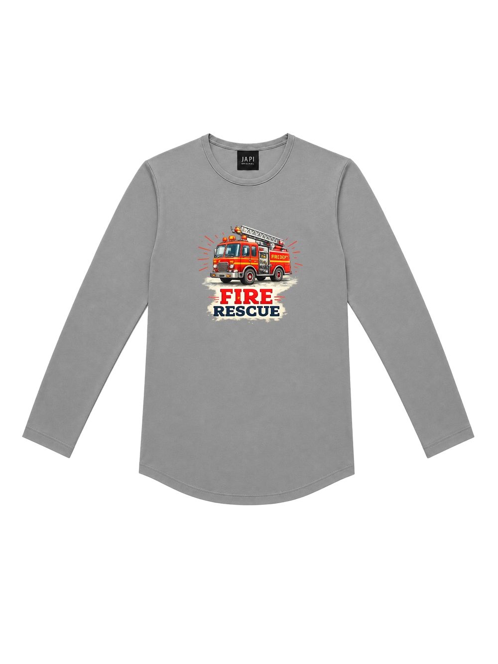 Boys' long-sleeved T-shirt  FIRE RESCUE