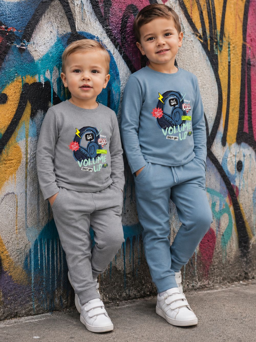 Boys' long-sleeved T-shirt  VOLUME