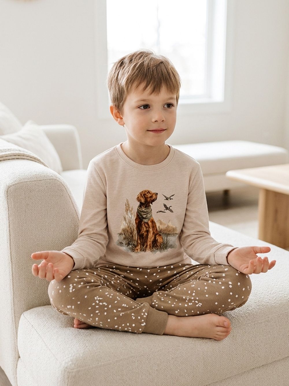 Boys' pajamas DOG and DUCKS