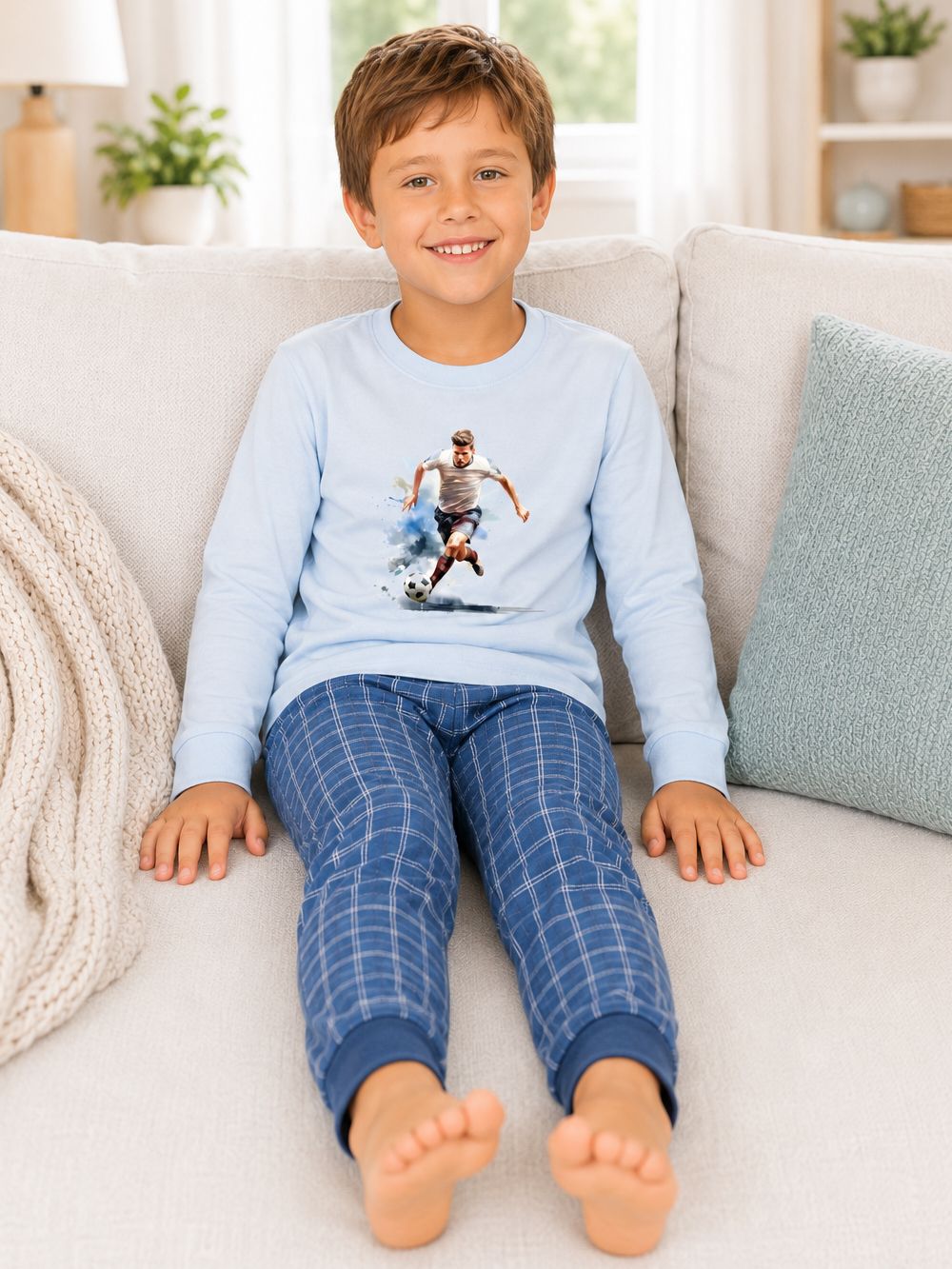 Boys' pajamas FOOTBALL PLAYER