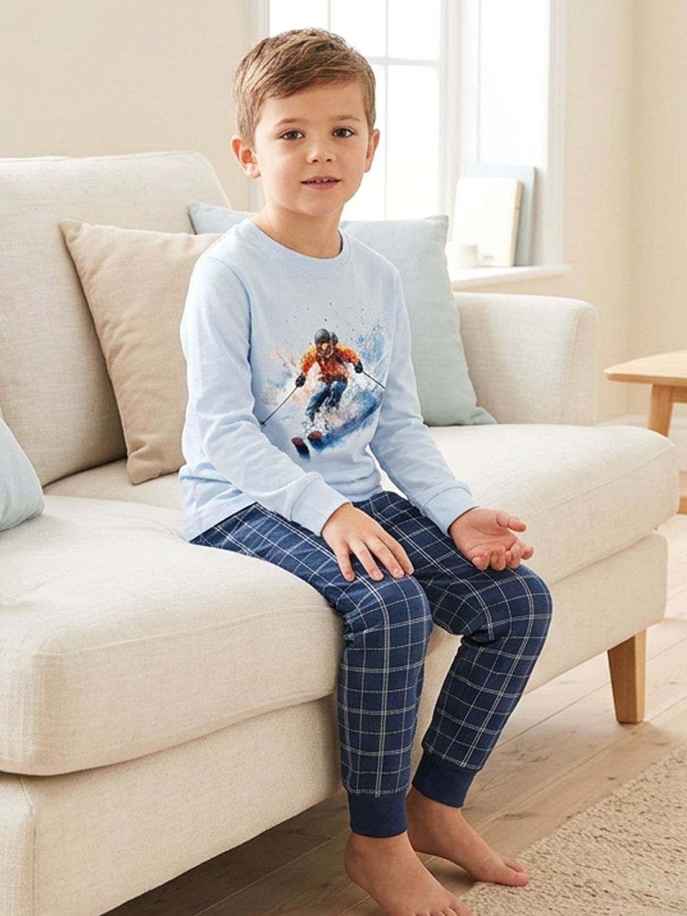 Boys' pajamas SNOW RIDER