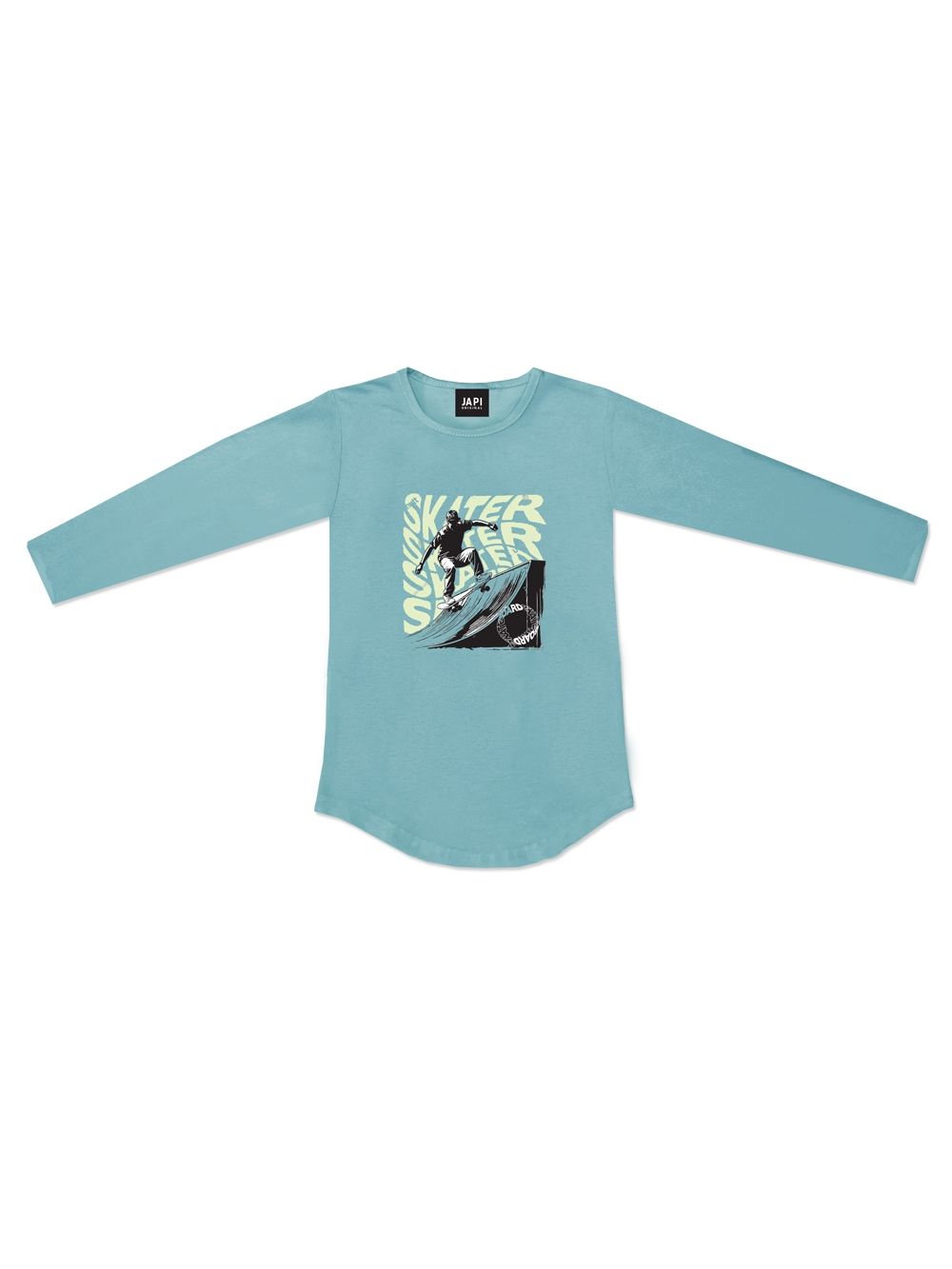Boys' SKATER long-sleeved t-shirt