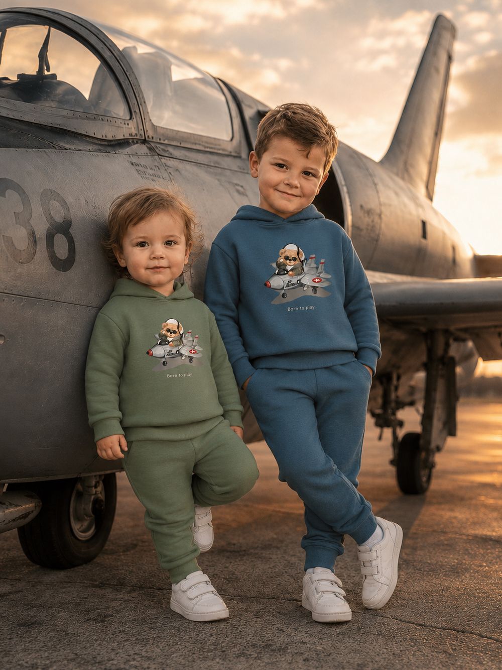 Boys' sweatshirt BORN TO FLY