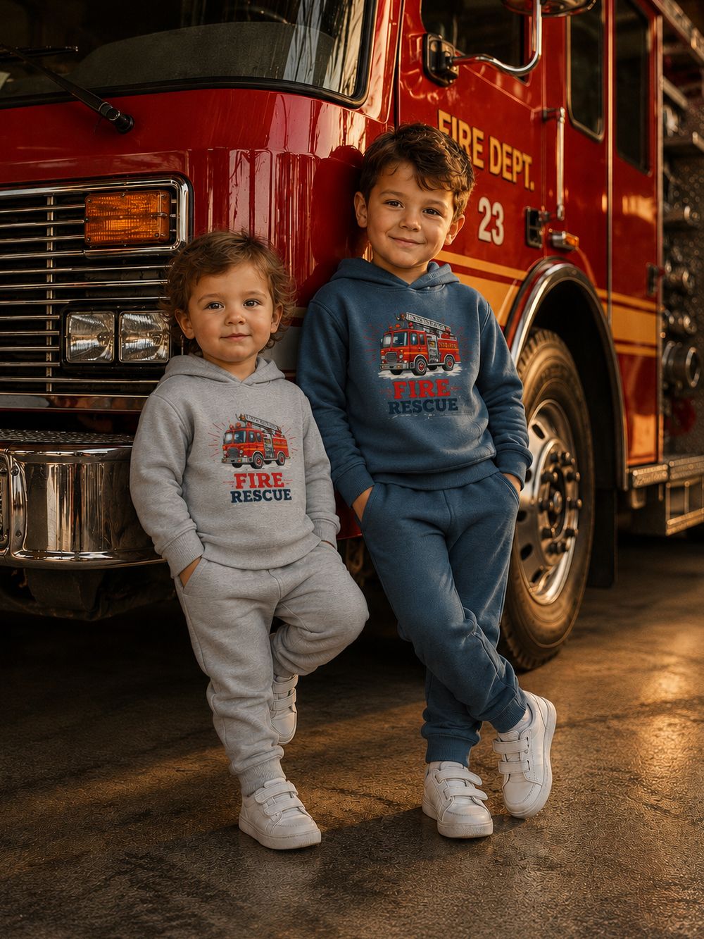 Boys' sweatshirt FIRE RESCUE