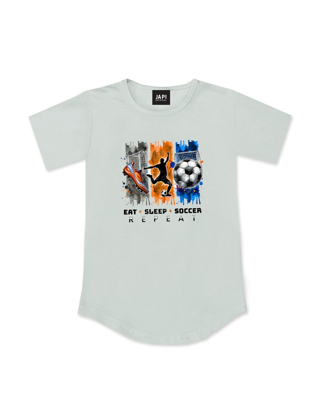 Boys'short-sleeved FOOTBALL TIME T-shirt