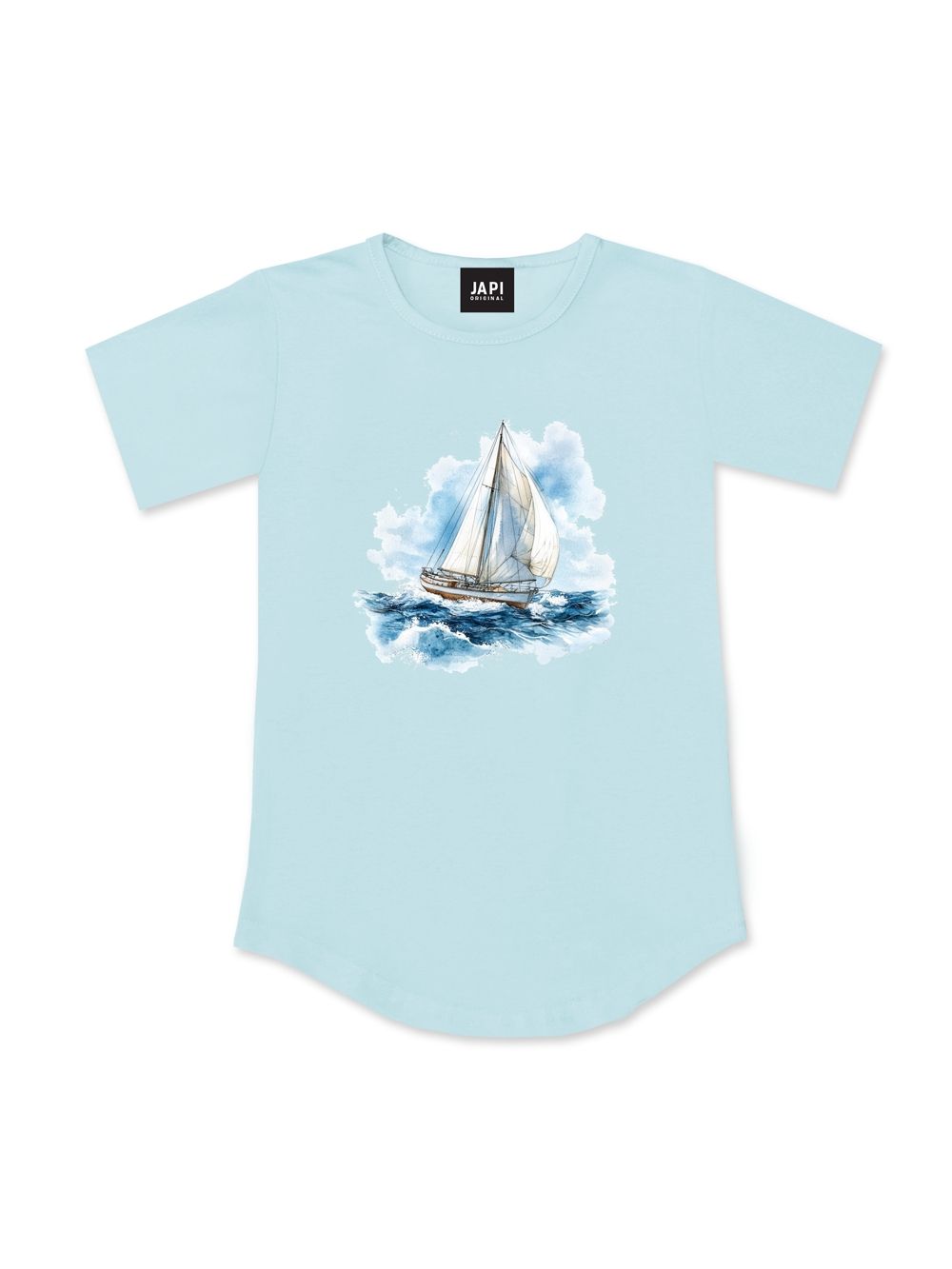 Boys'short-sleeved SAILING TIME T-shirt