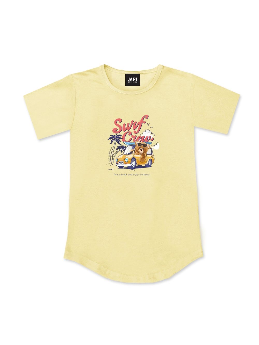 Boys'short-sleeved SURF TIME T-shirt