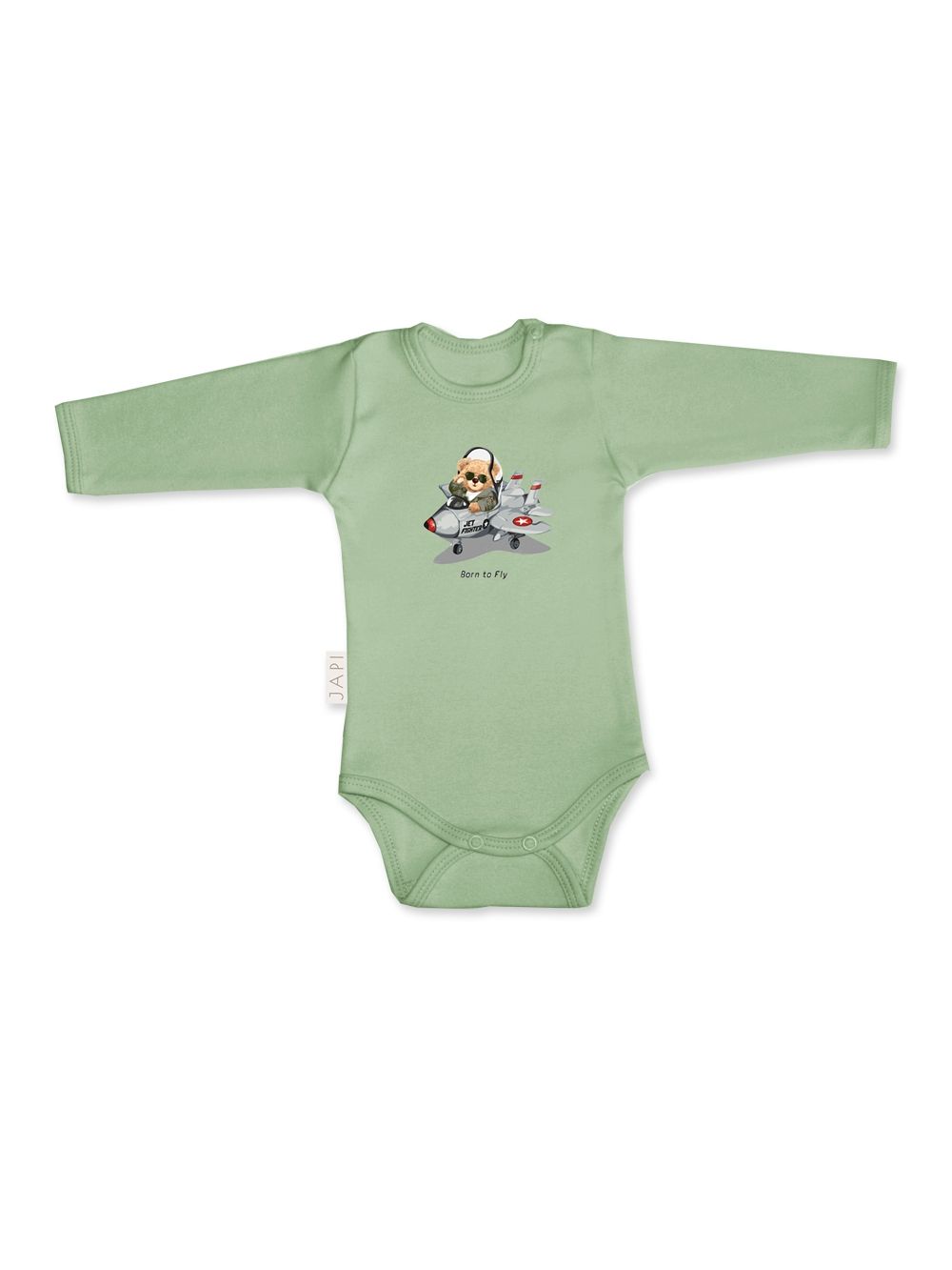 Children's long-sleeved bodysuits BORN TO FLY