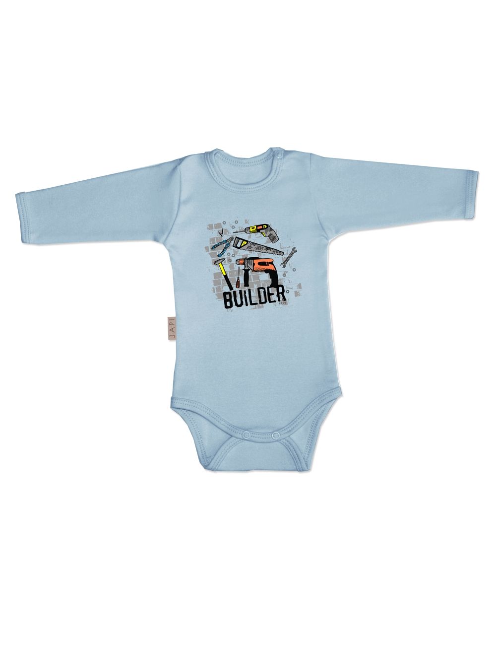 Children's long-sleeved bodysuits BUILDER