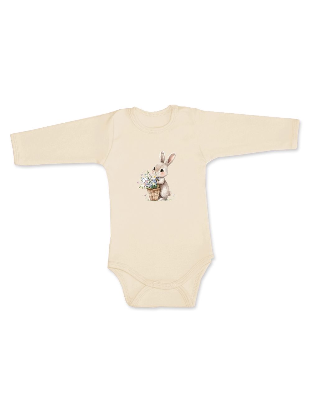Children's long-sleeved bodysuits CUTE BUNNY