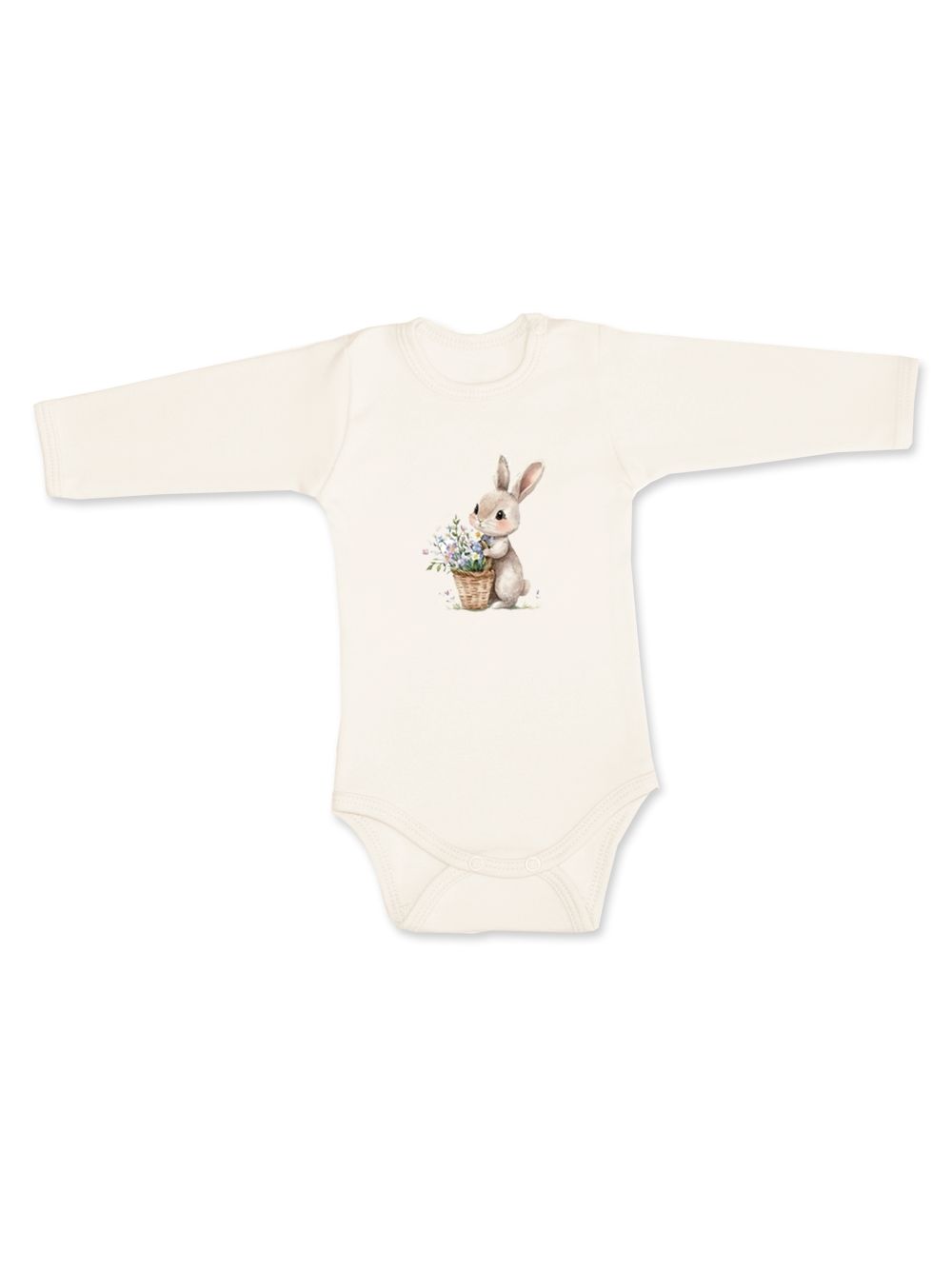 Children's long-sleeved bodysuits CUTE BUNNY