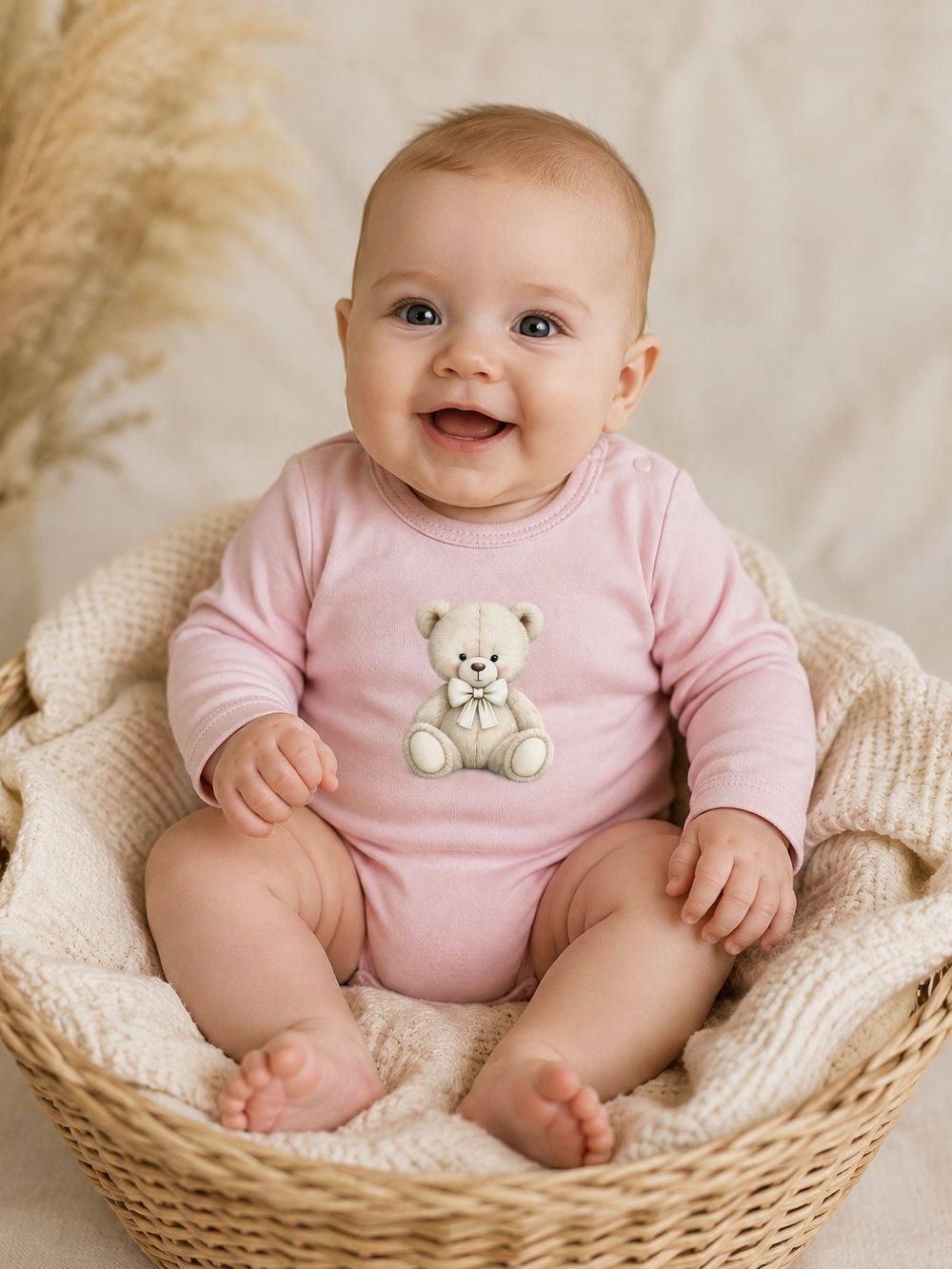 Children's long-sleeved bodysuits LITTLE BEAR