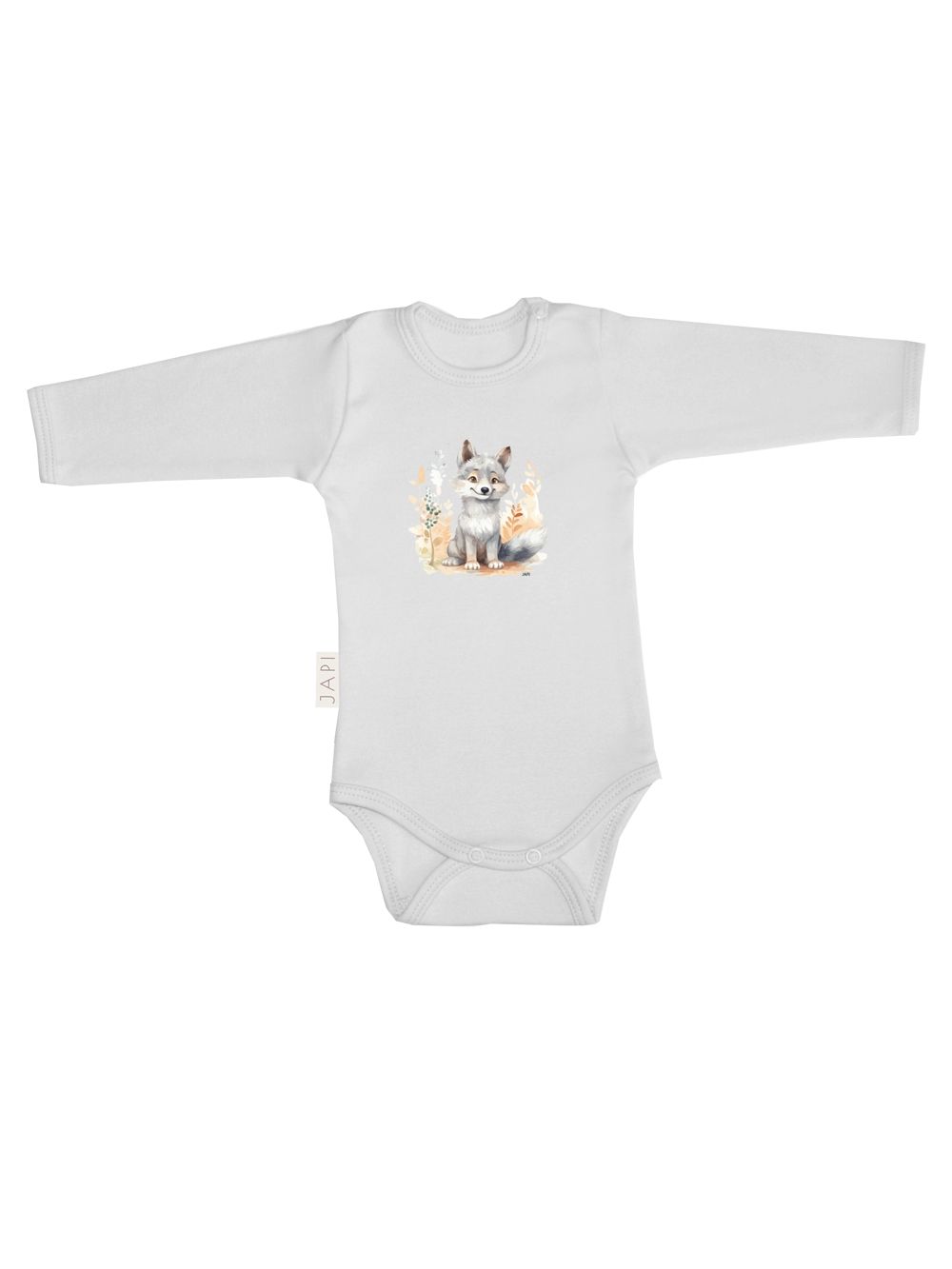 Children's long-sleeved bodysuits LITTLE WOLF