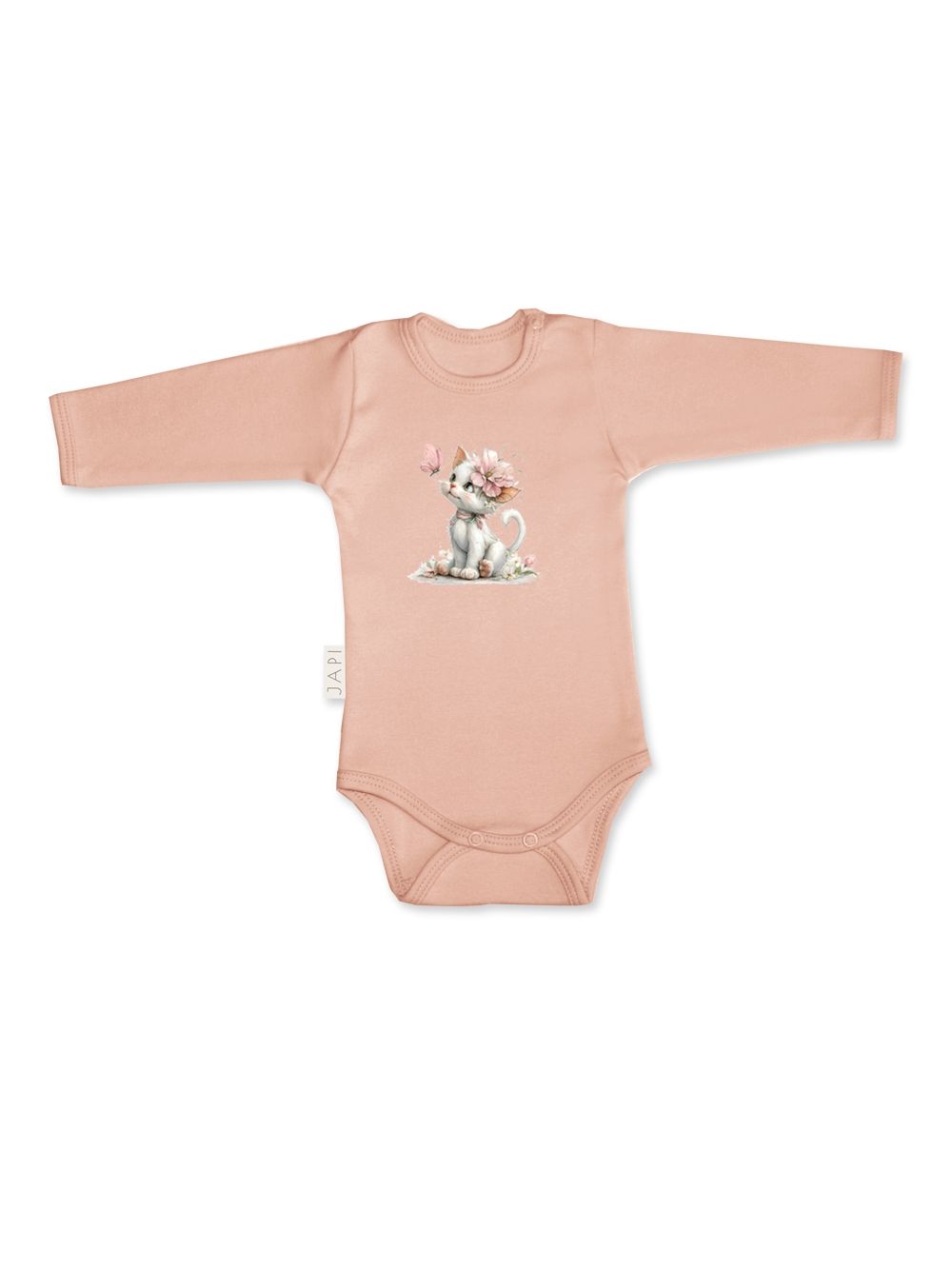 Children's long-sleeved bodysuits SWEET CAT