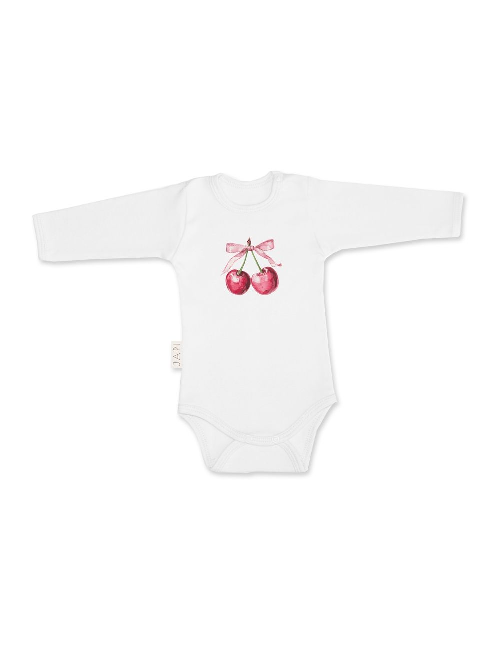 Children's long-sleeved bodysuits SWEET CHERRY