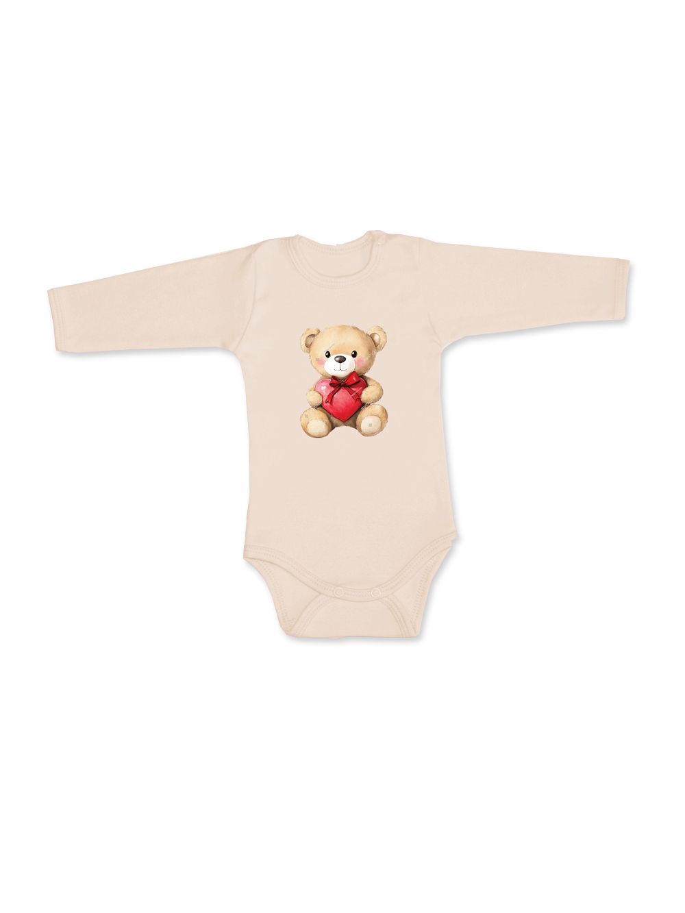 Children's long-sleeved bodysuits TEDDY LOVE