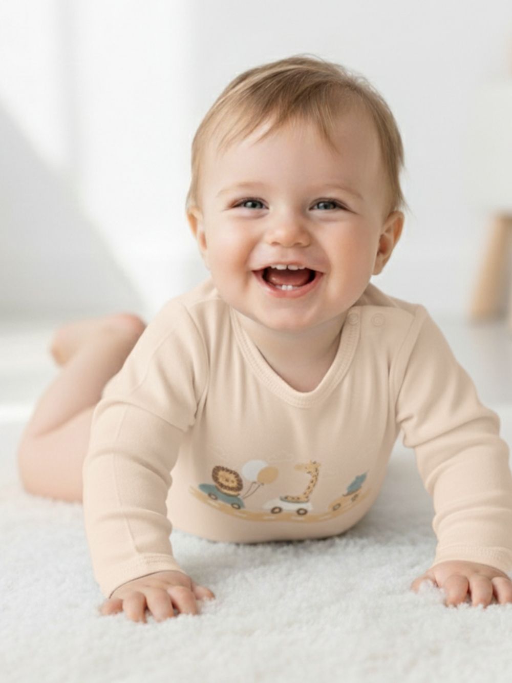 Children's long-sleeved bodysuits TRAIN