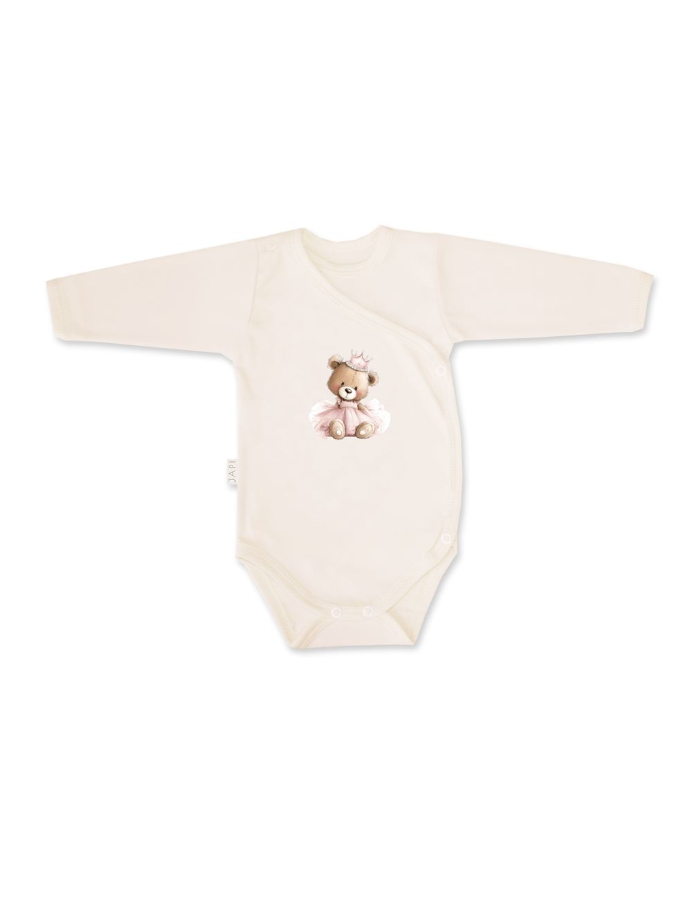 Children's long-sleeved wrap bodysuits TEDDY PRINCESS