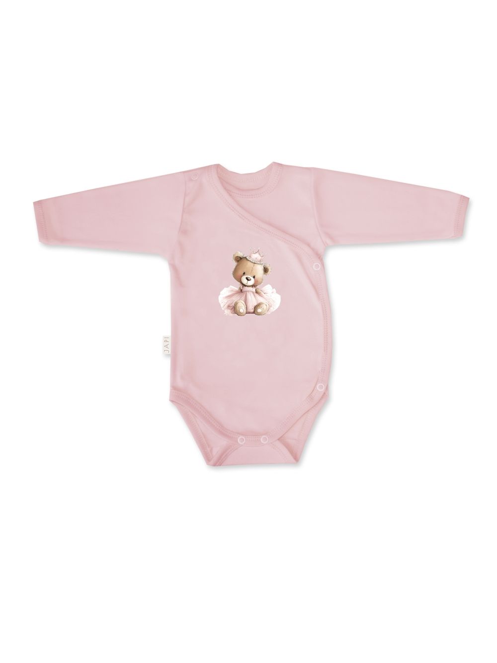Children's long-sleeved wrap bodysuits TEDDY PRINCESS