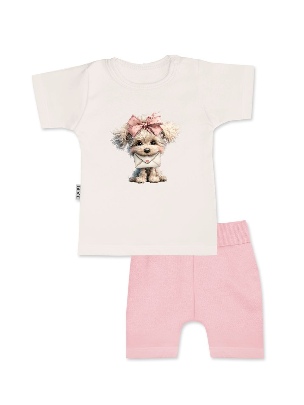 Children's set T-shirt + shorts LITTLE PUPPY