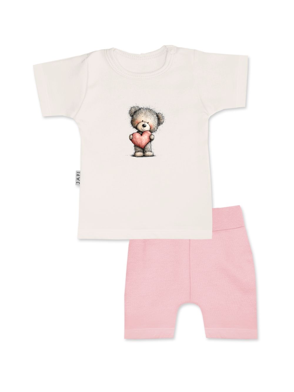 Children's set T-shirt + shorts LOVELY TEDDY