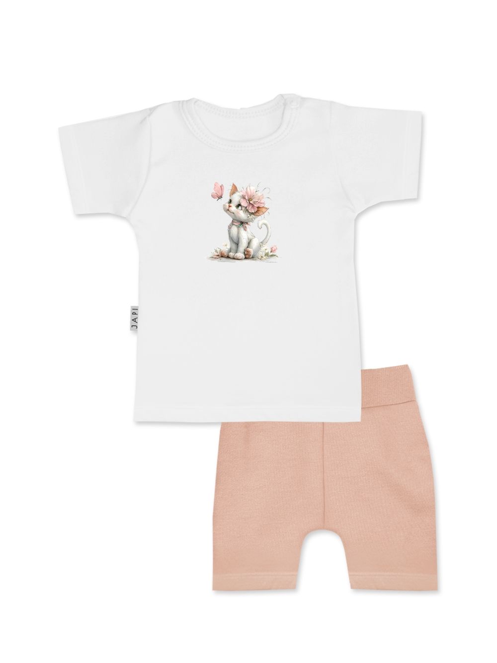 Children's set T-shirt + shorts SWEET CAT