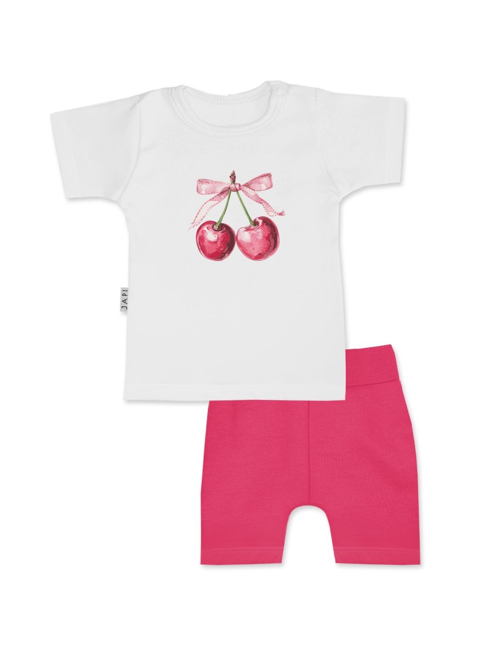 Children's set T-shirt + shorts SWEET CHERRY