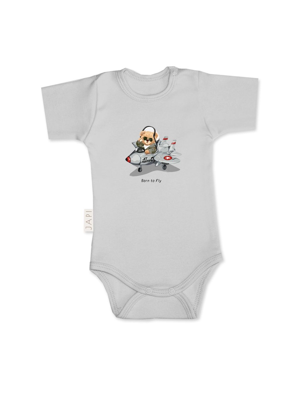 Children's short-sleeved bodysuits BORN TO FLY