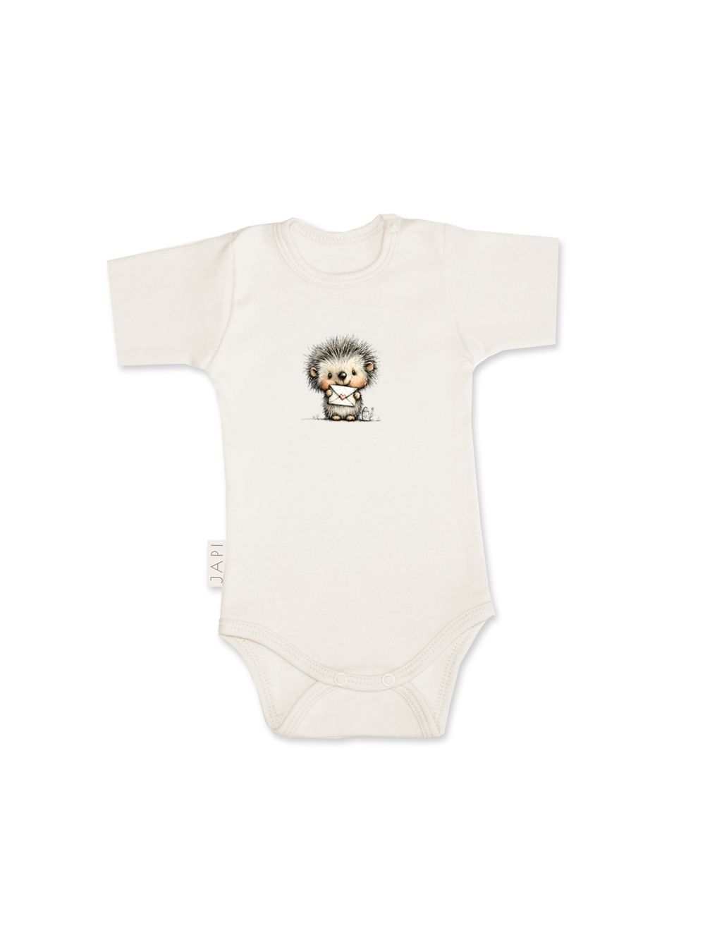 Children's short-sleeved bodysuits LOVELY HEDGEHOG