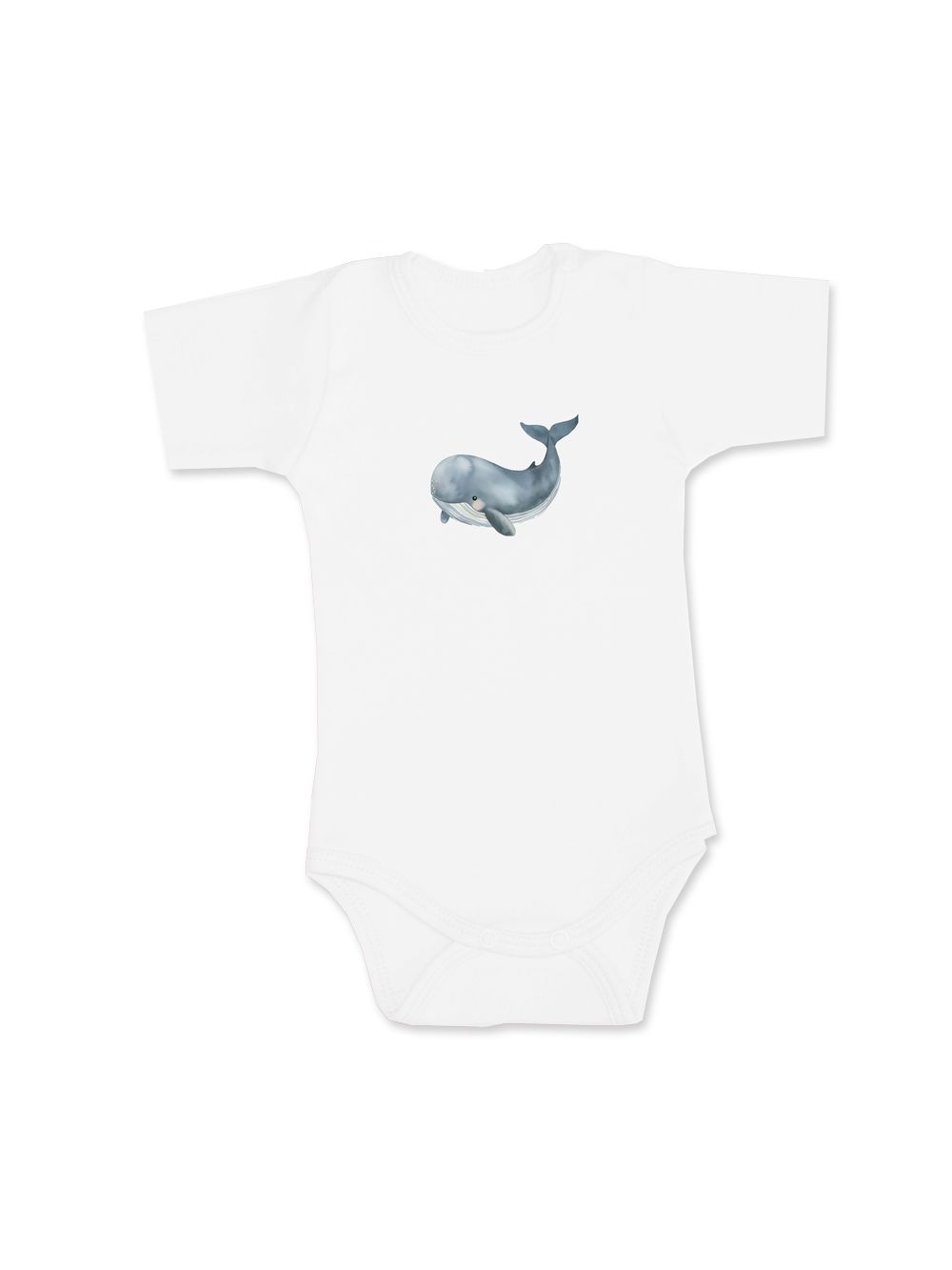 Children's short-sleeved bodysuits SEA ANIMALS