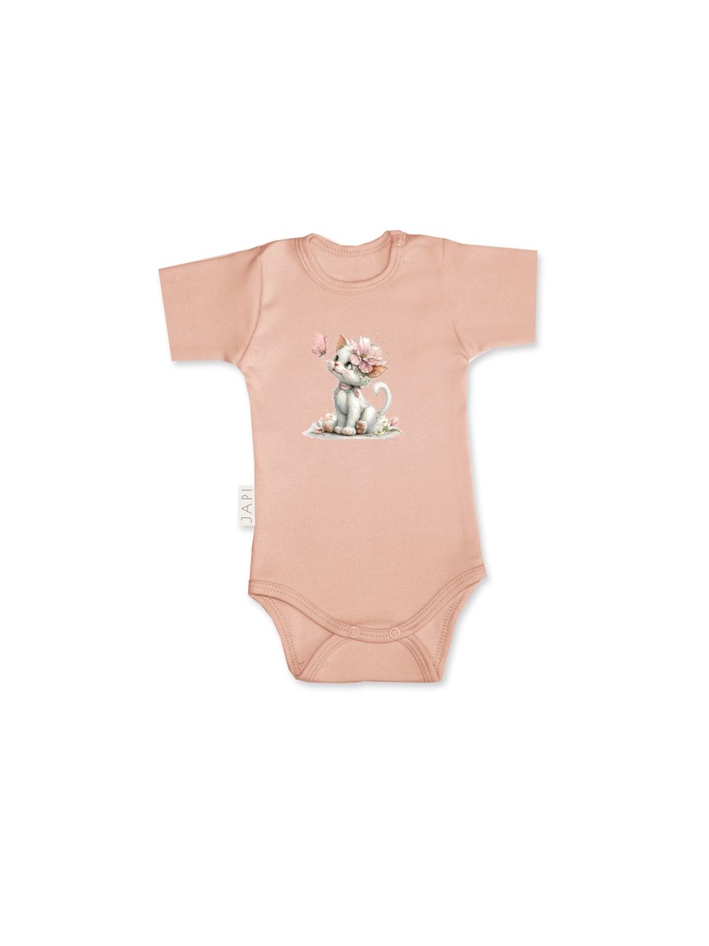 Children's short-sleeved bodysuits SWEET CAT