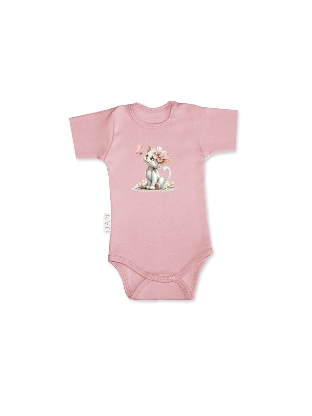 Children's short-sleeved bodysuits SWEET CAT