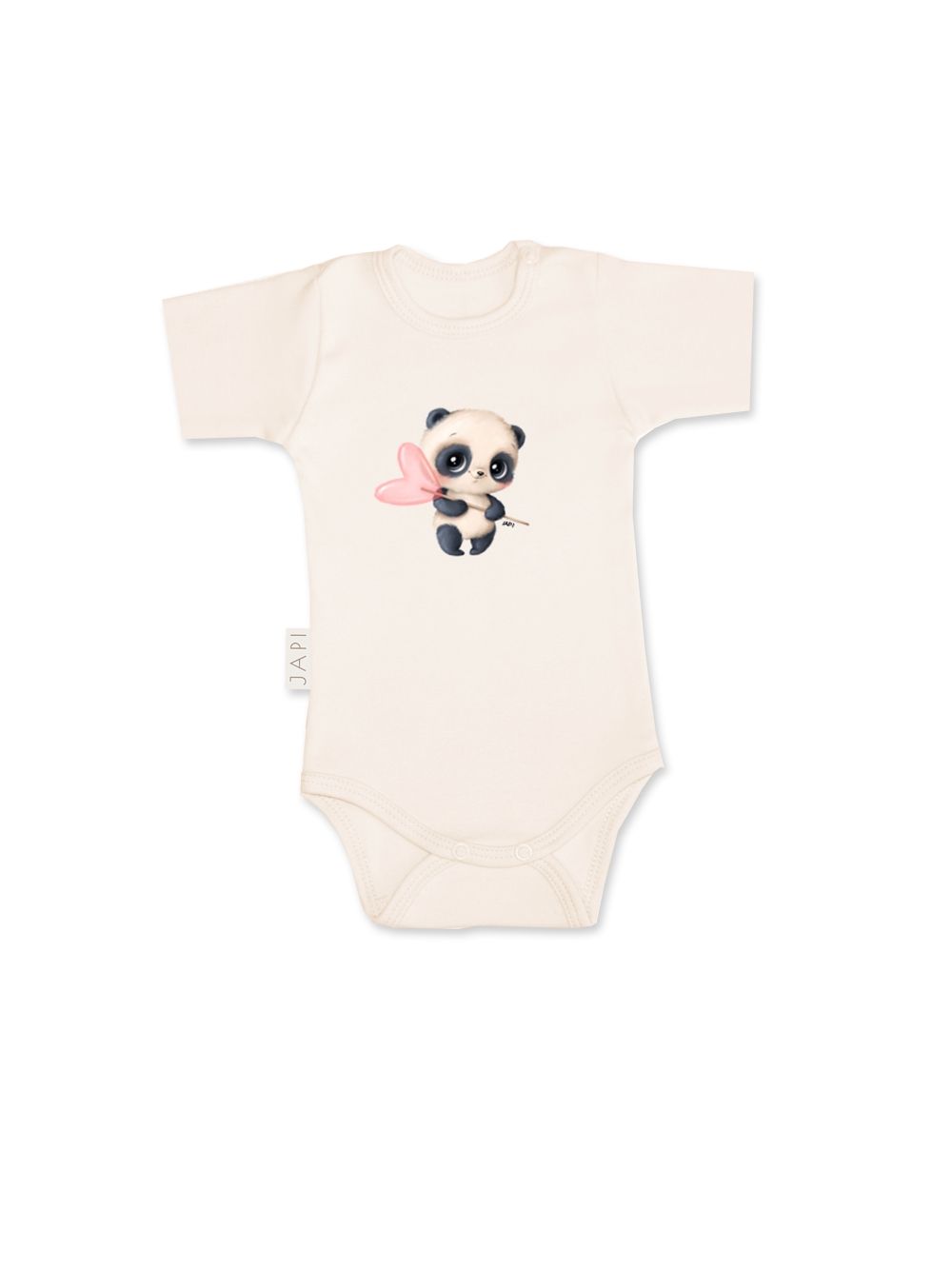 Children's short-sleeved bodysuits SWEET PANDA