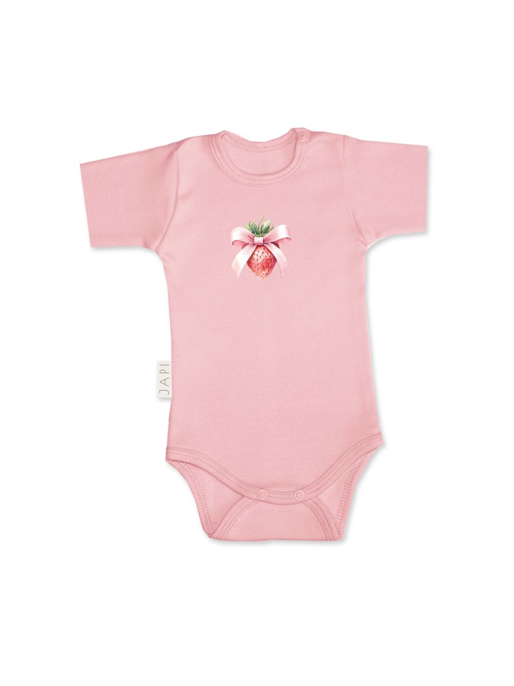 Children's short-sleeved bodysuits SWEET STRAWBERRY