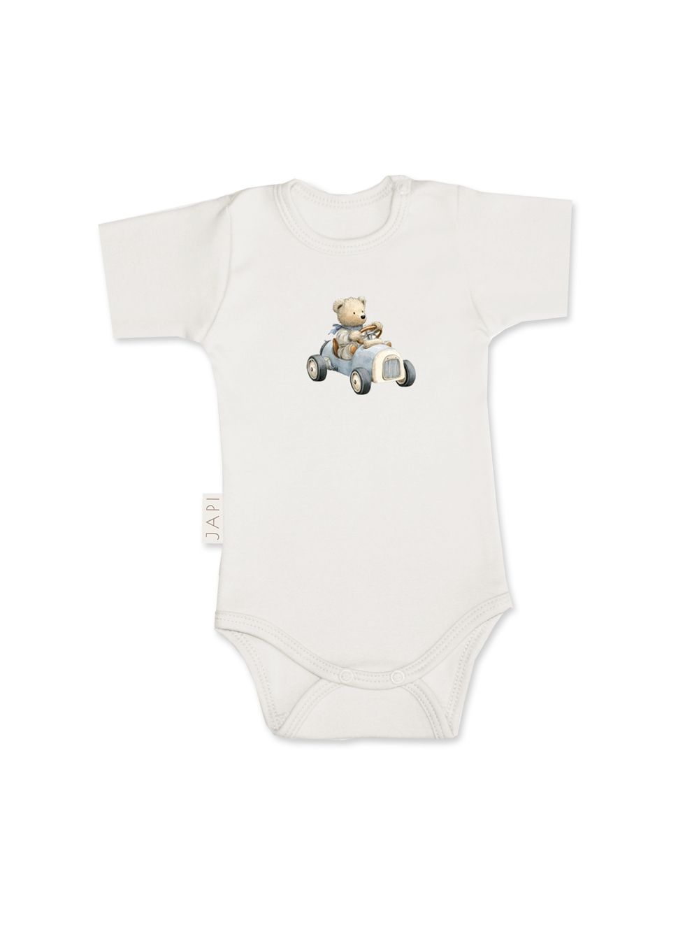 Children's short-sleeved bodysuits TEDDY CAR