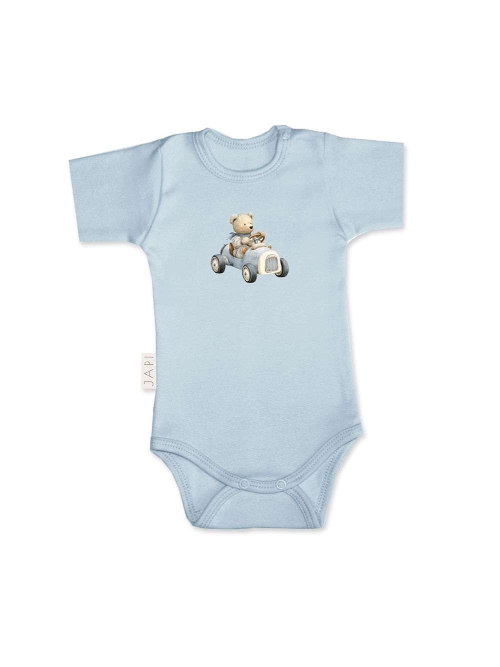 Children's short-sleeved bodysuits TEDDY CAR