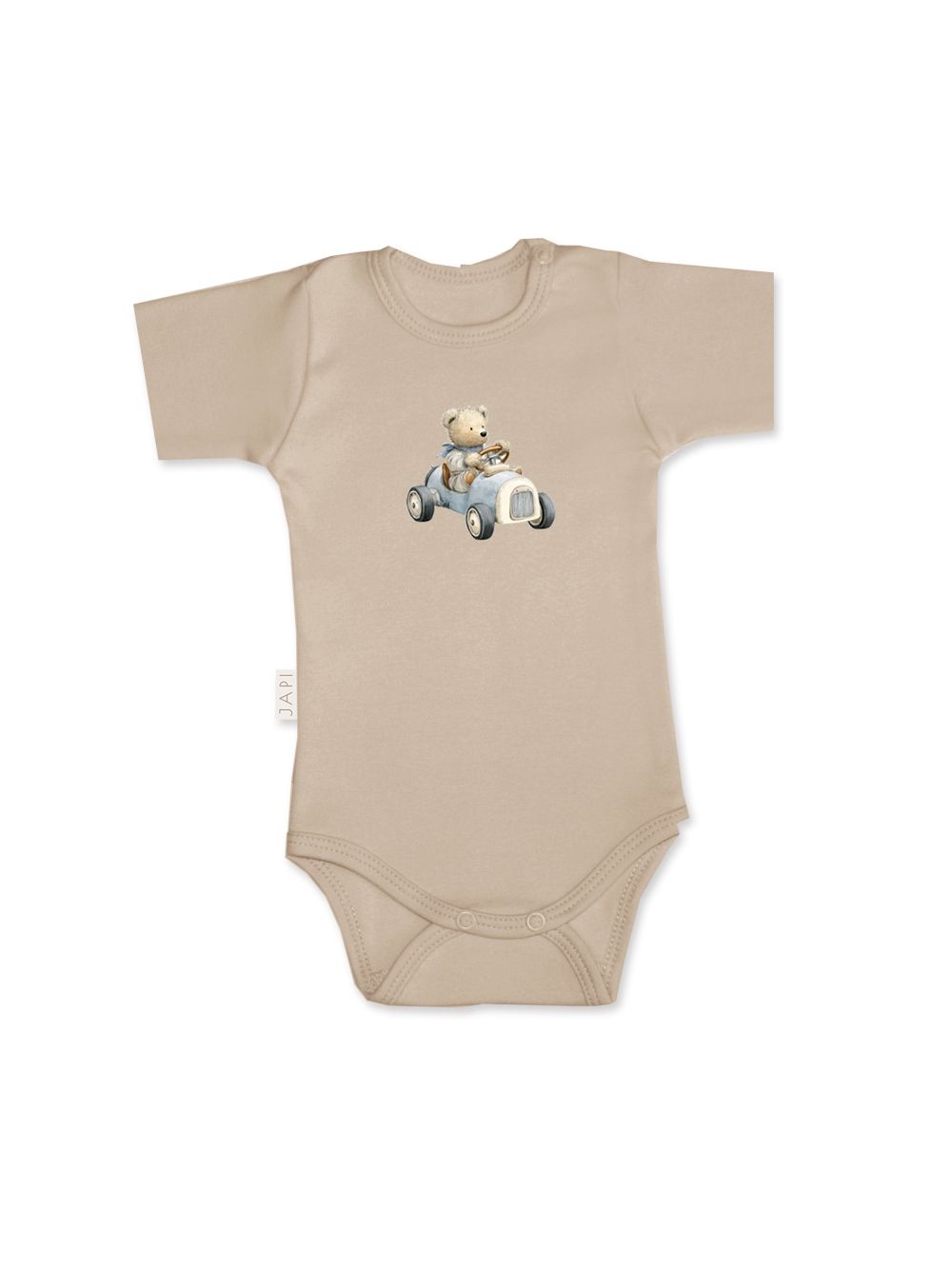 Children's short-sleeved bodysuits TEDDY CAR