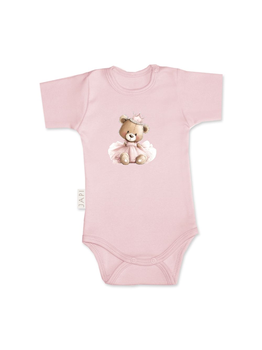 Children's short-sleeved bodysuits TEDDY PRINCESS