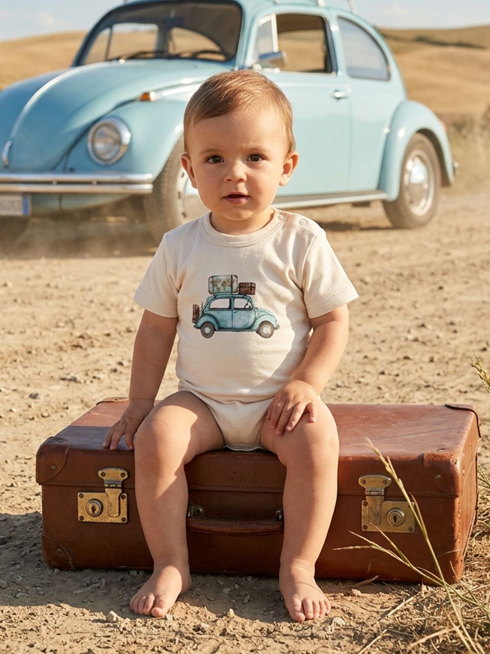 Children's short-sleeved bodysuits TRIP
