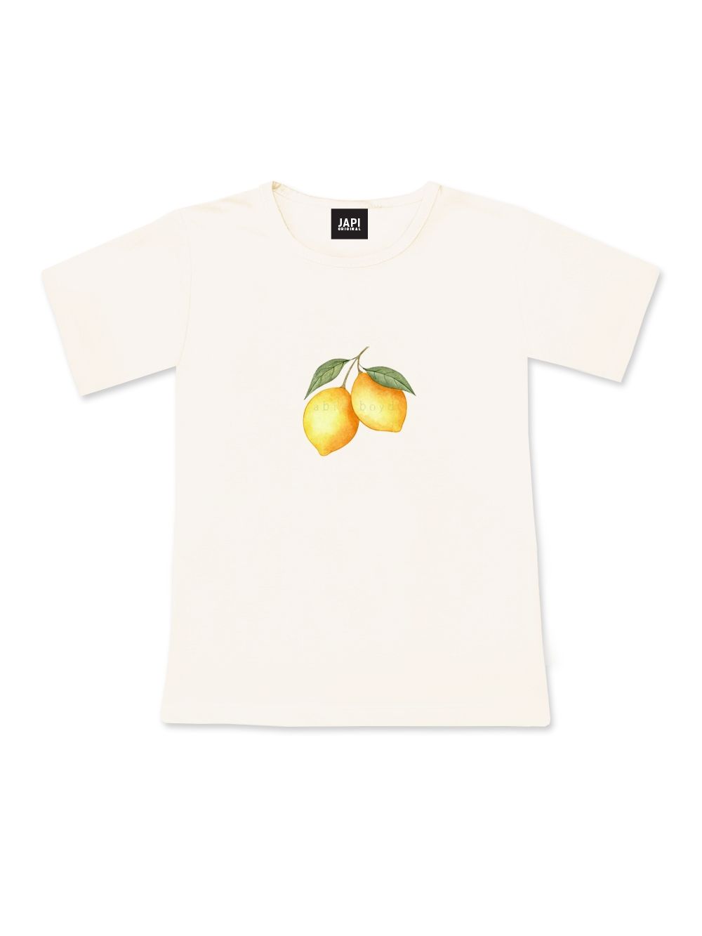 Children's short-sleeved T-shirt LEMONS