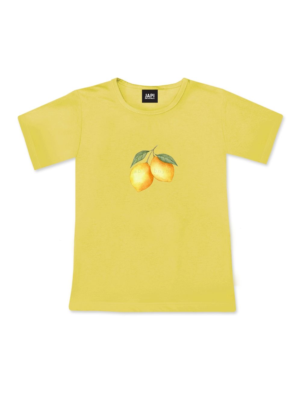 Children's short-sleeved T-shirt LEMONS