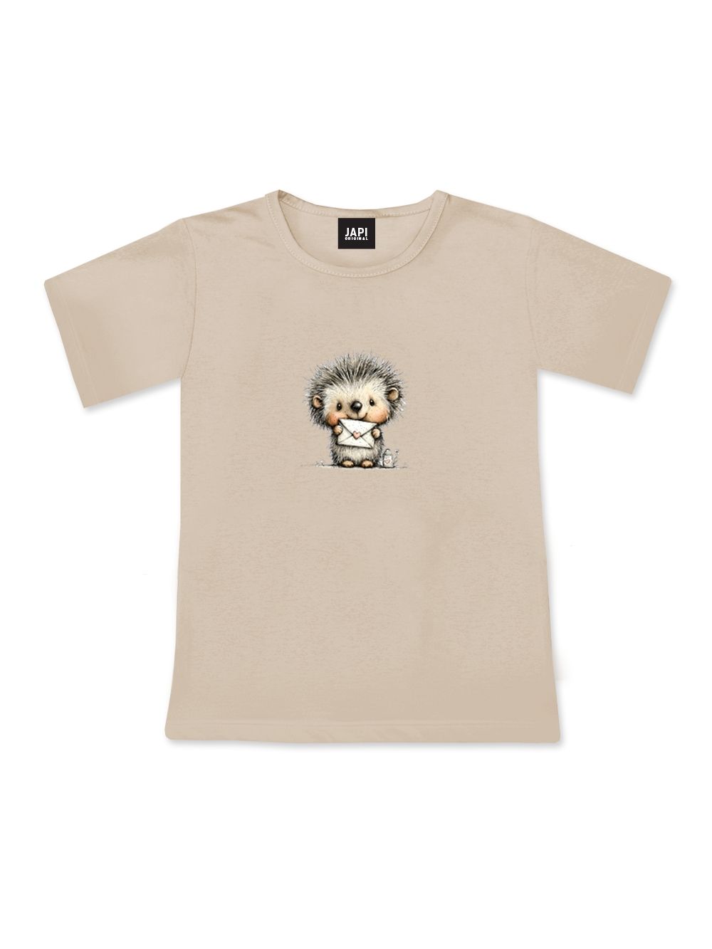 Children's short-sleeved T-shirt  LOVELY HEDGEHOG