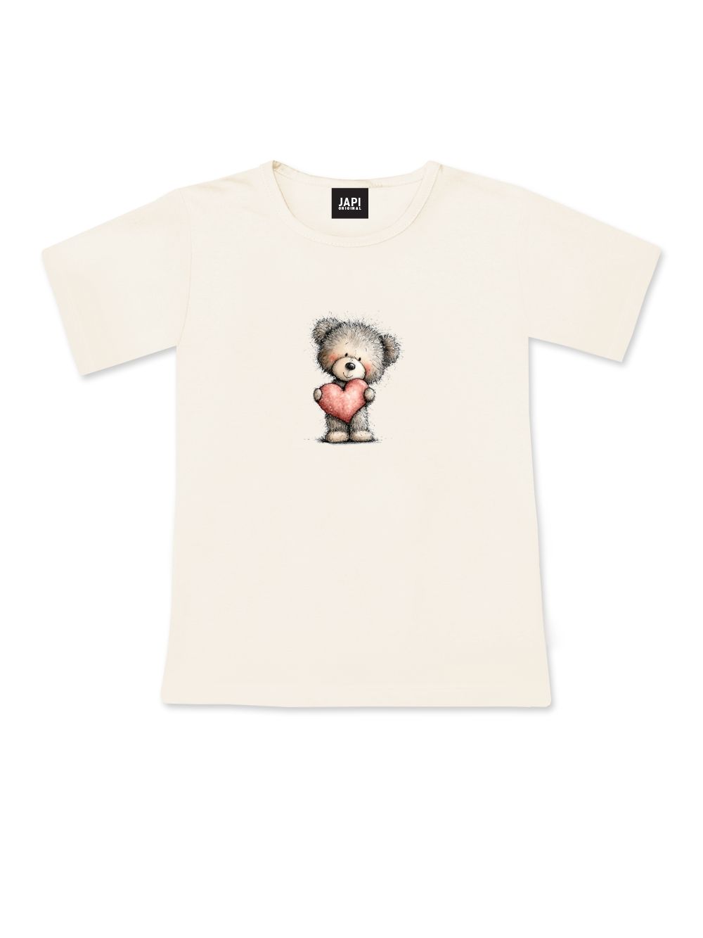 Children's short-sleeved T-shirt LOVELY TEDDY