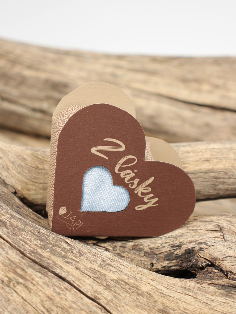 Children's socks BAMBOO 1pc SRDCE